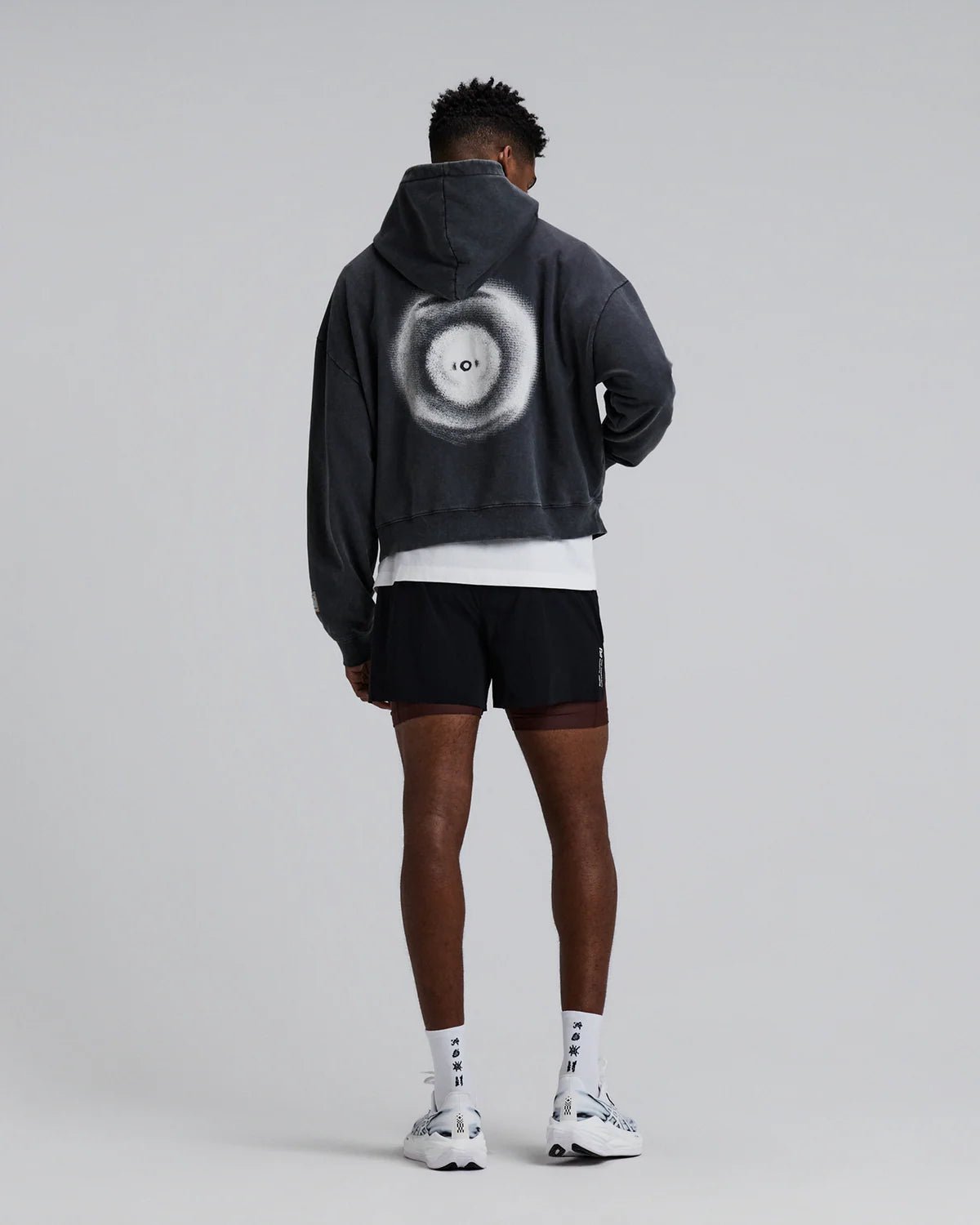 Bandit Men's Vento™ Next Gen 2 - In - 1 Run Short - Black / Cacao - Interval Running