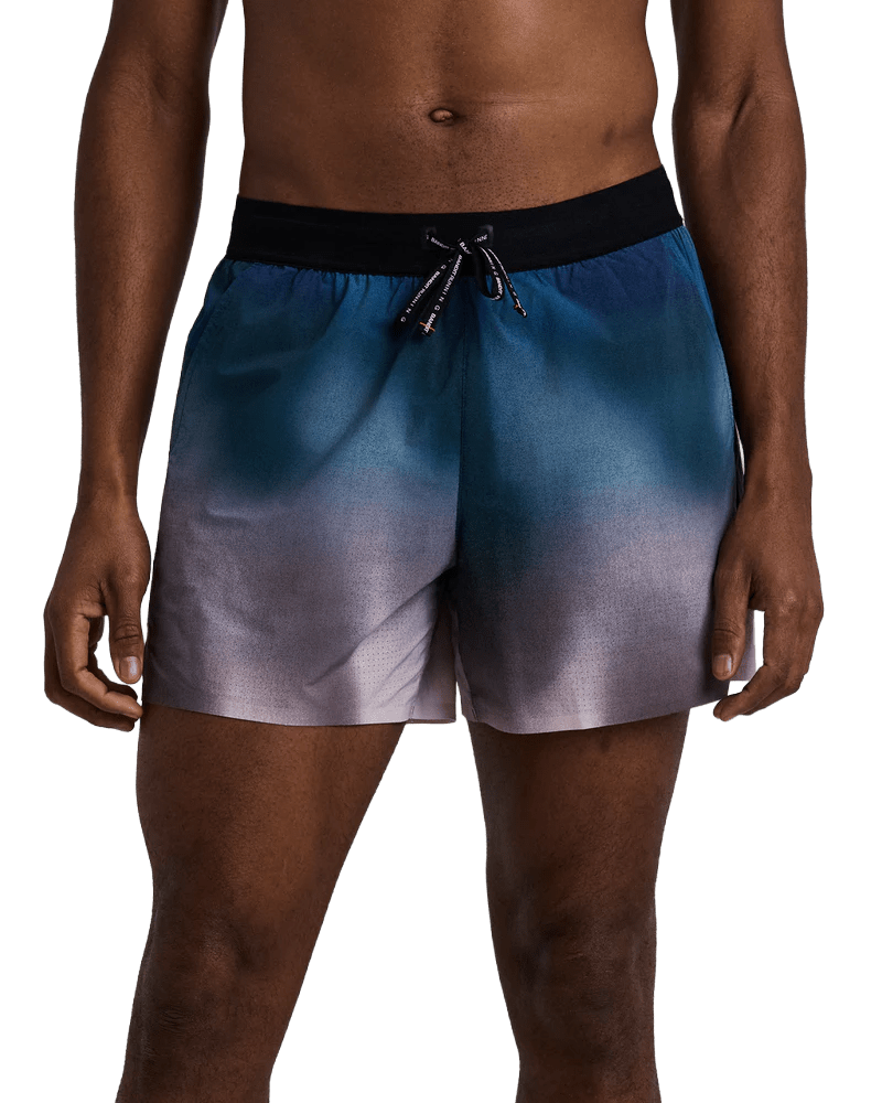 Bandit Men's Vento™ Next Gen 5" Run Short - Flow State Aegean Multi - Interval Running