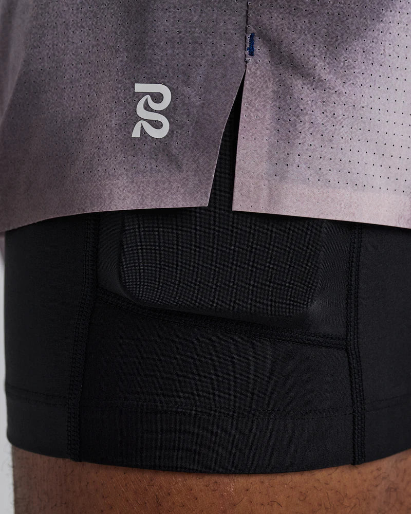 Bandit Men's Vento™ Next Gen 5" Run Short - Flow State Aegean Multi - Interval Running