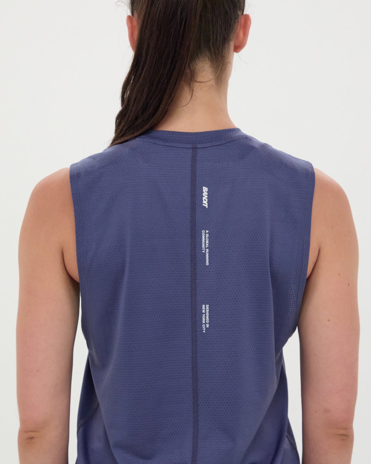 Bandit Micromesh™ Women's Run Tank - Purple Dusk - Interval Running