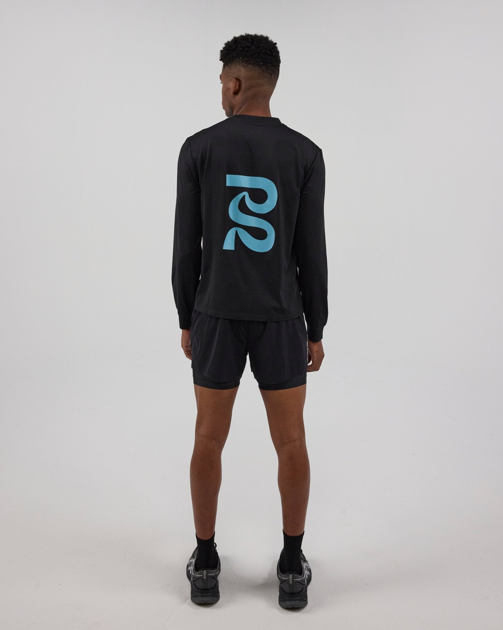 Bandit NanoMesh™ Infographic Long Sleeve - Black - Interval Running