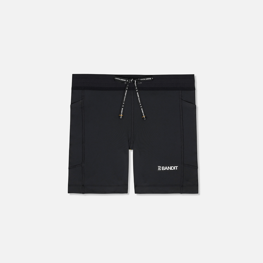 Bandit Stamina™ 5" Women's Compression Shorts - Black - Interval Running