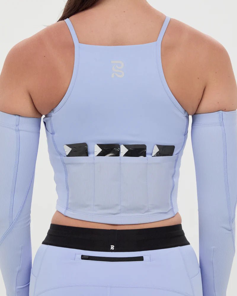 Bandit Stamina™ 7 Pocket Nova Crop - Breeze Blue - Interval Running