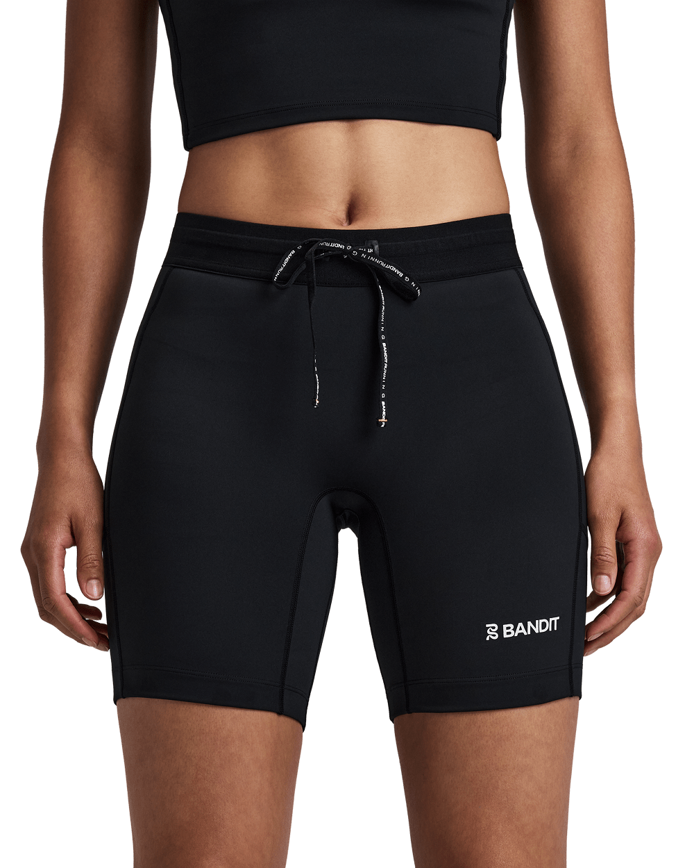 Bandit Stamina™ 7" Women's Compression Shorts – Black - Interval Running