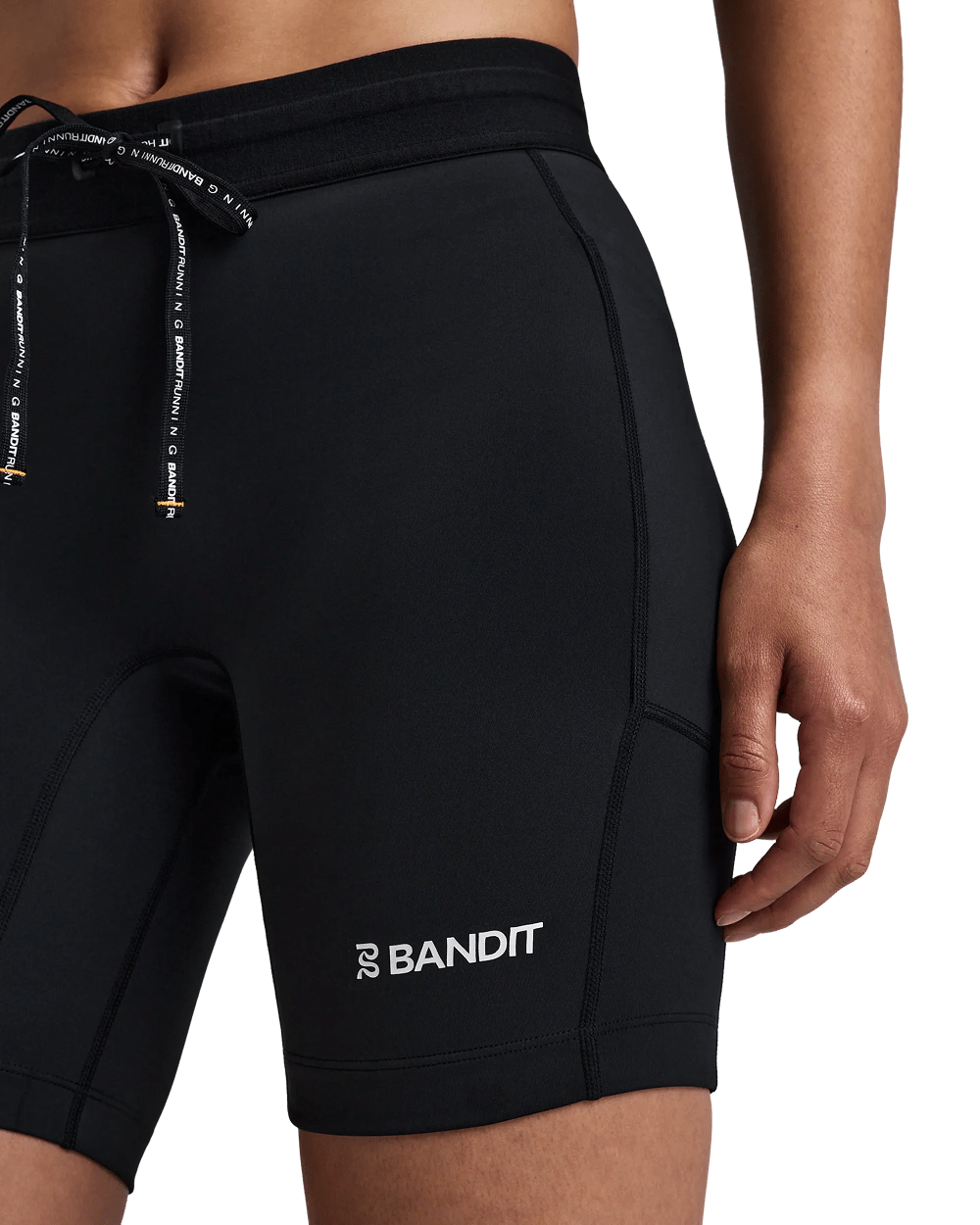 Bandit Stamina™ 7" Women's Compression Shorts – Black - Interval Running