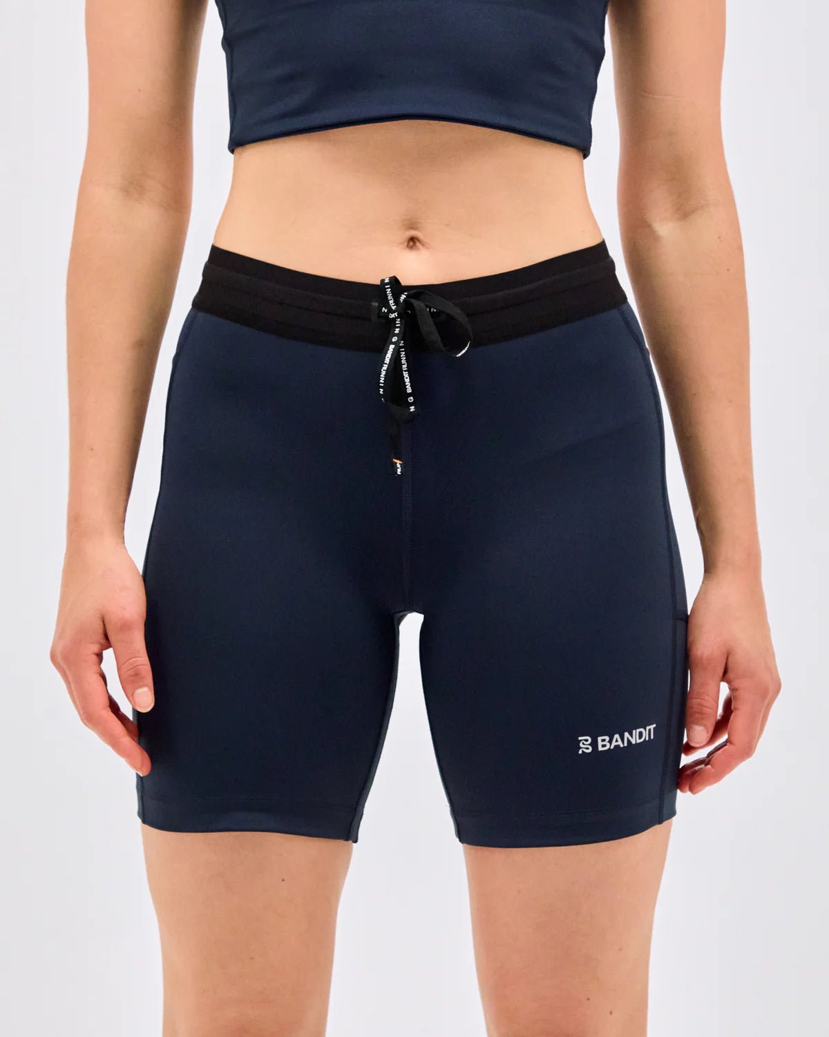 Bandit Stamina™ 7" Women's Compression Shorts - New York Navy - Interval Running