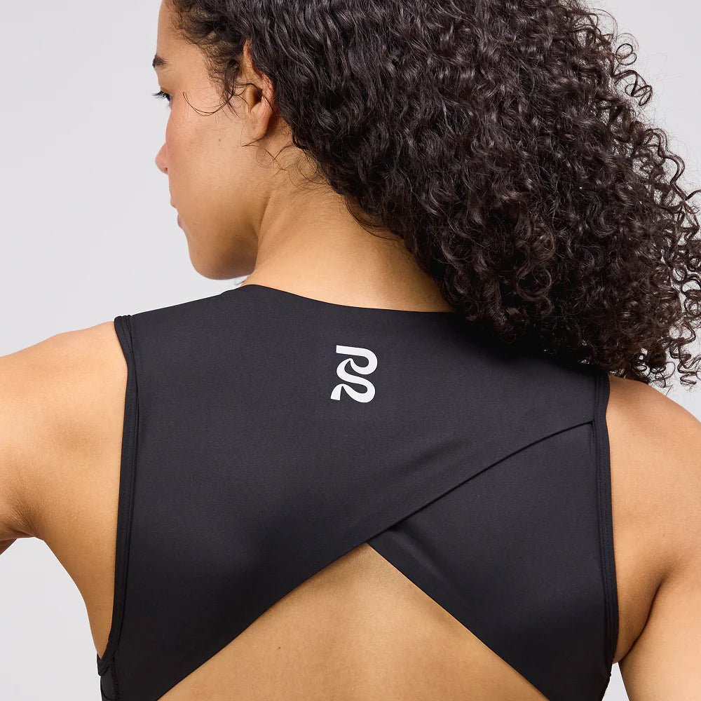 Bandit Stamina™ Iris Crop - Black - Interval Running