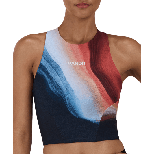 Bandit Stamina™ Race Crop - Thermal Field Rusted Apricot - Interval Running