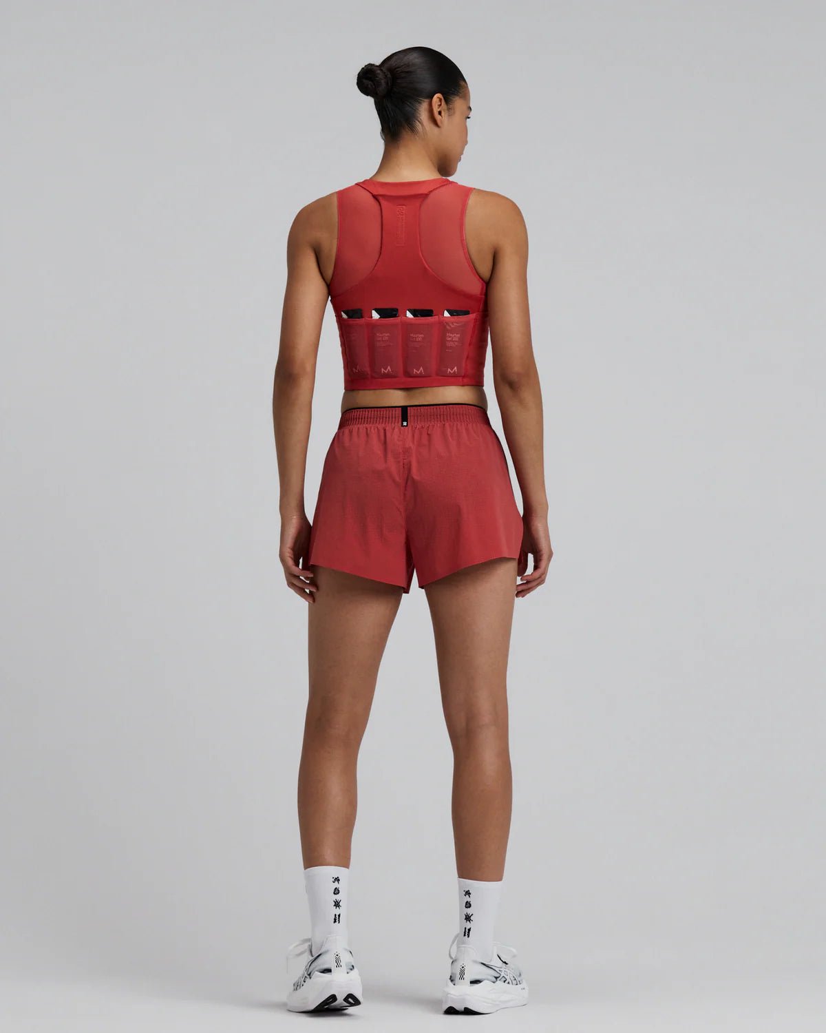 Bandit Stamina™ - V Lycra Race Crop - Rusted Apricot - Interval Running