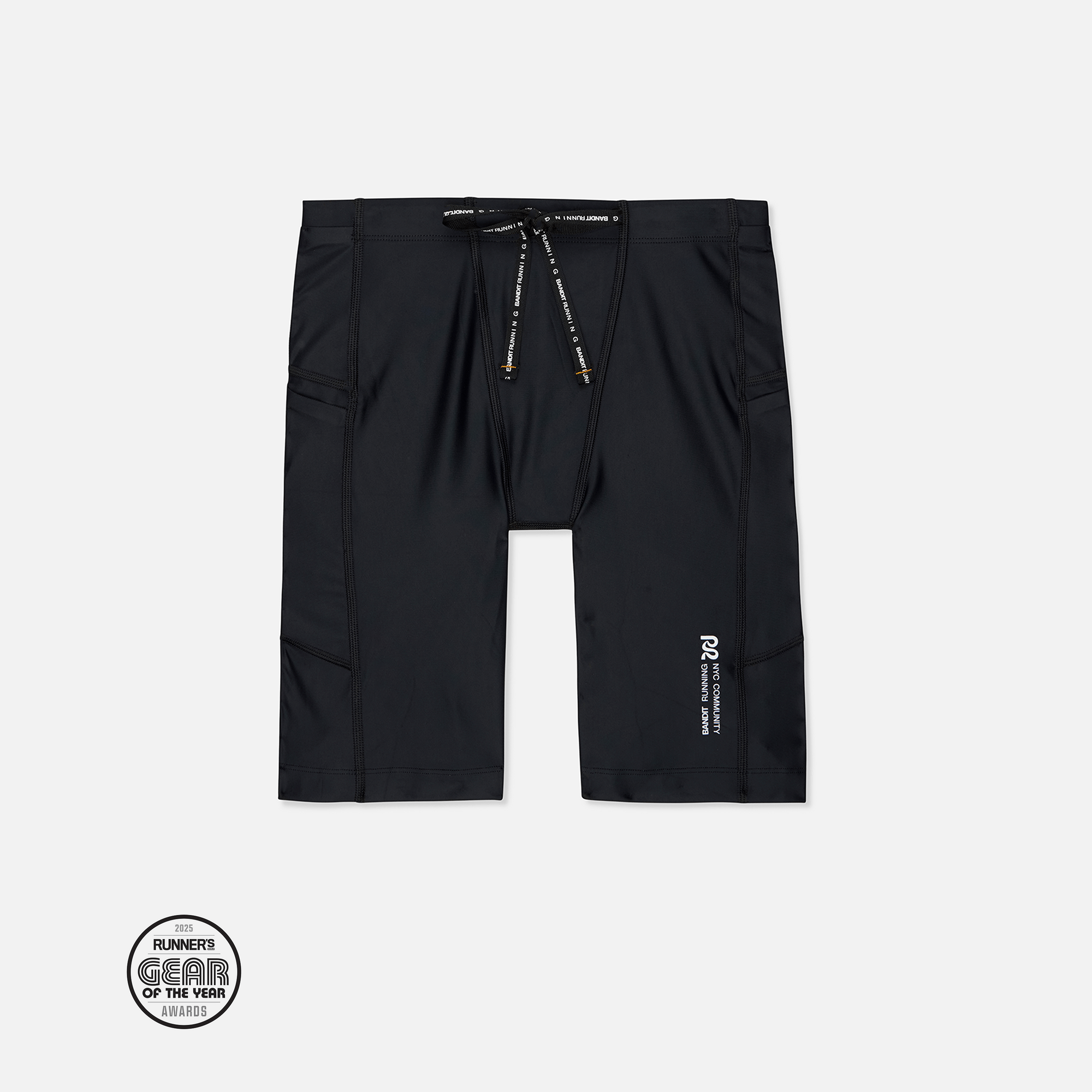 Bandit Superbeam™ Next Gen 7 Pocket Half Tights - Black - Interval Running