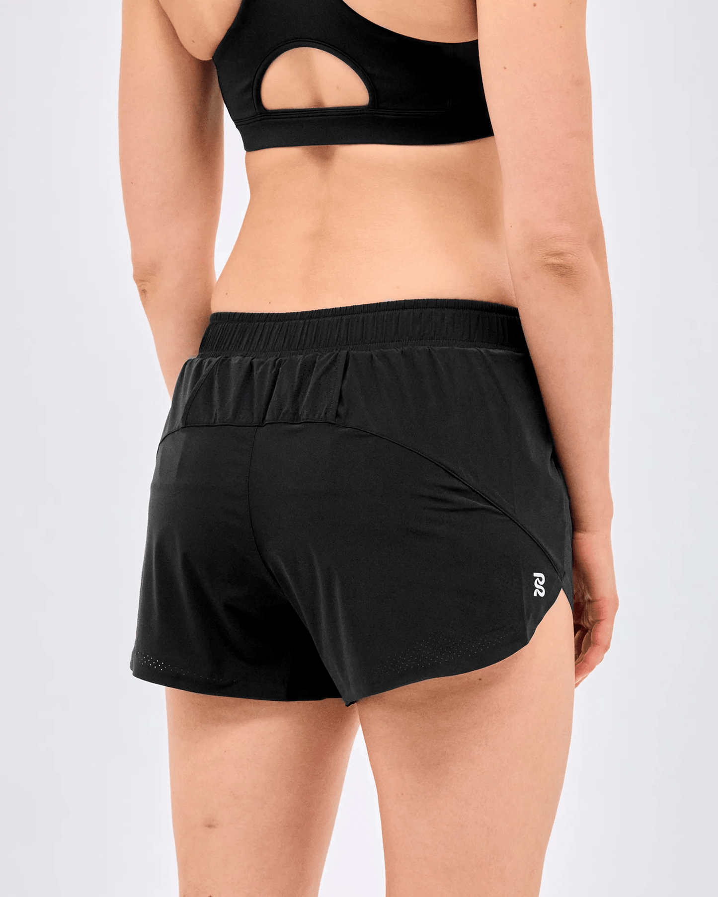 Bandit Vento™ 4" Women's Wave Short - Black - Interval Running