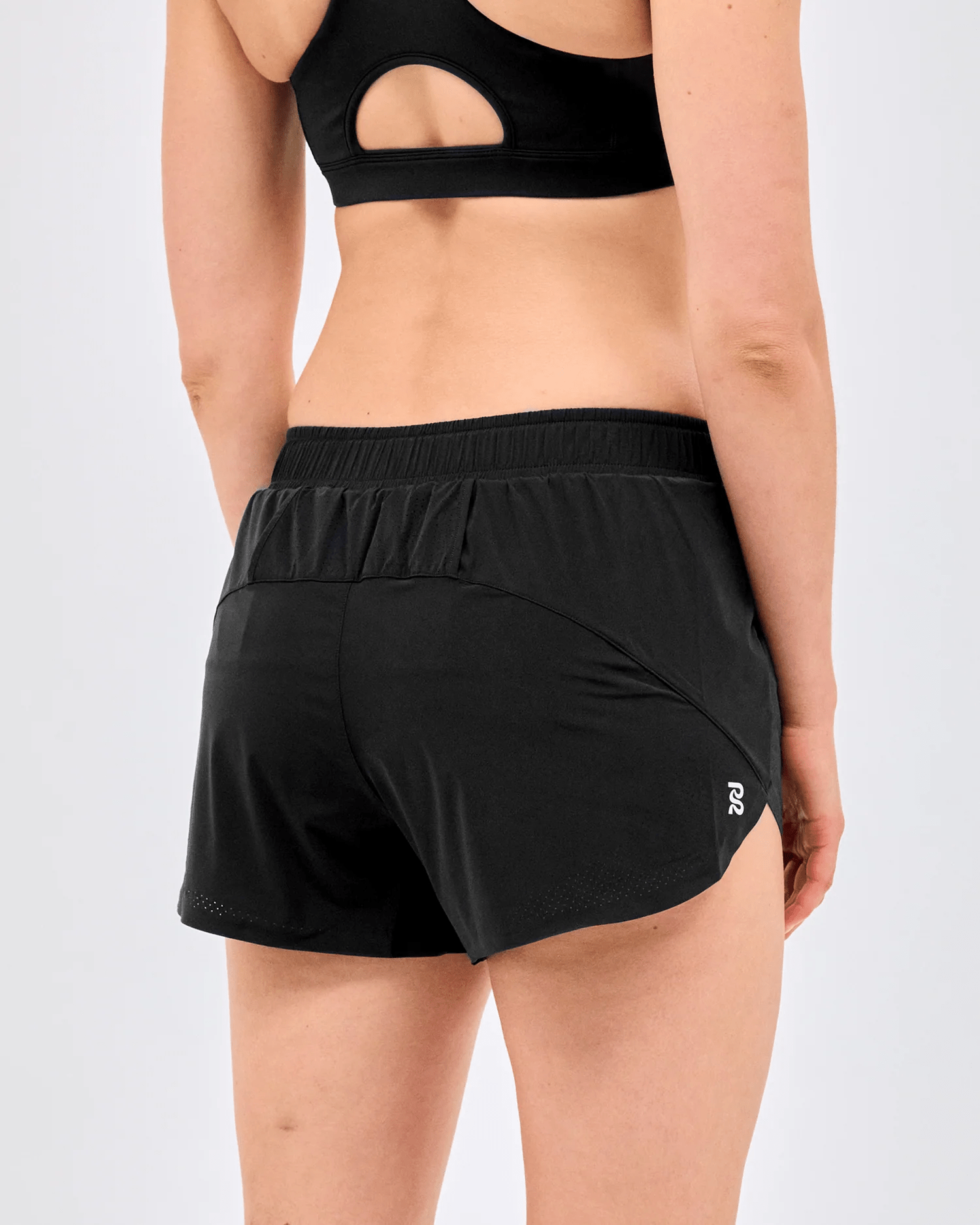 Bandit Vento™ 4" Women's Wave Short - Black - Interval Running