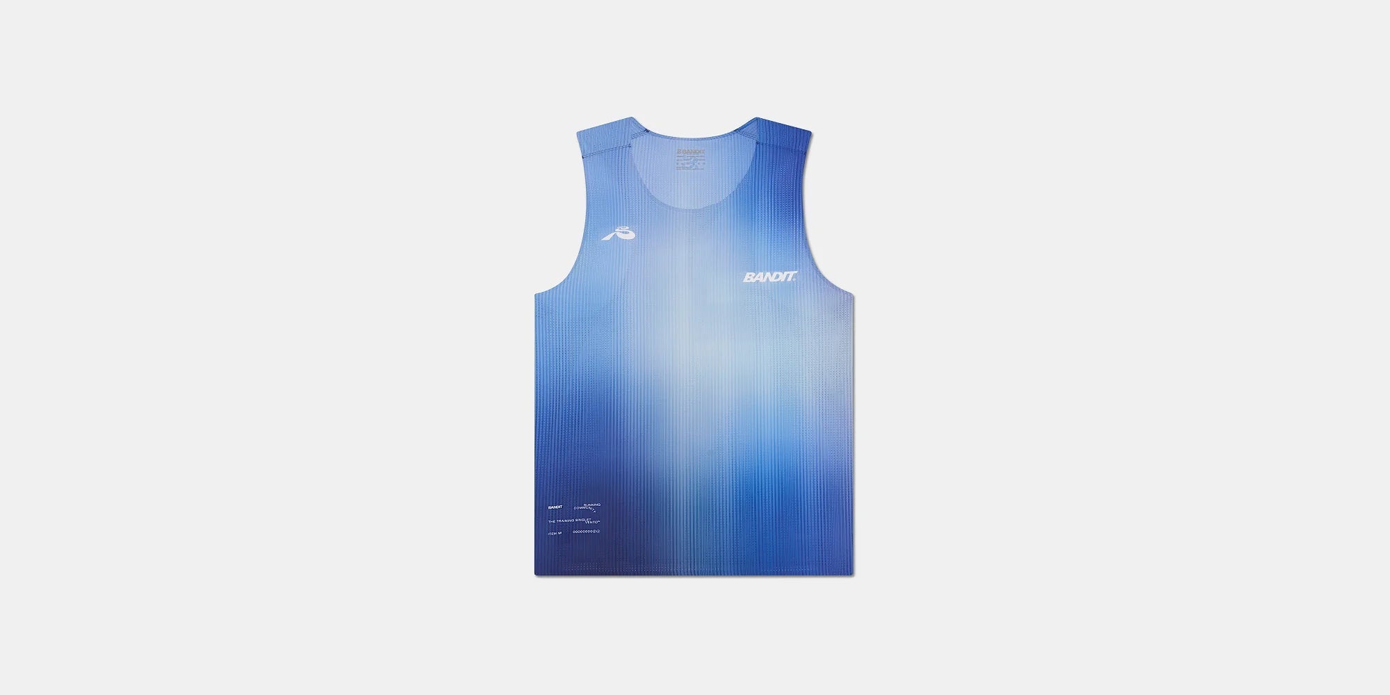 Bandit Vento™ Performance Singlet - Deep Peri Blue Gradient - Interval Running