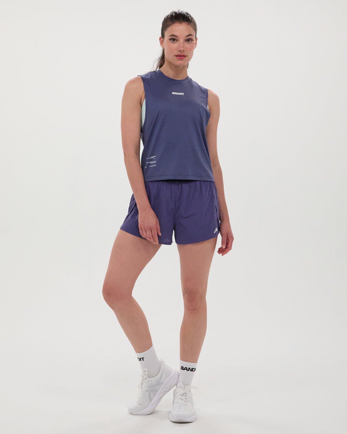 Bandit Vento™ Women's 3" Splitty Short - Purple Dusk - Interval Running