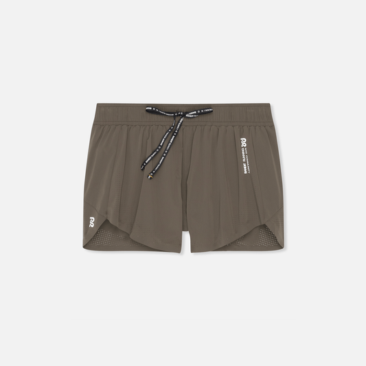 Bandit Vento™ Women's Training Short - Dark Fatigue - Interval Running