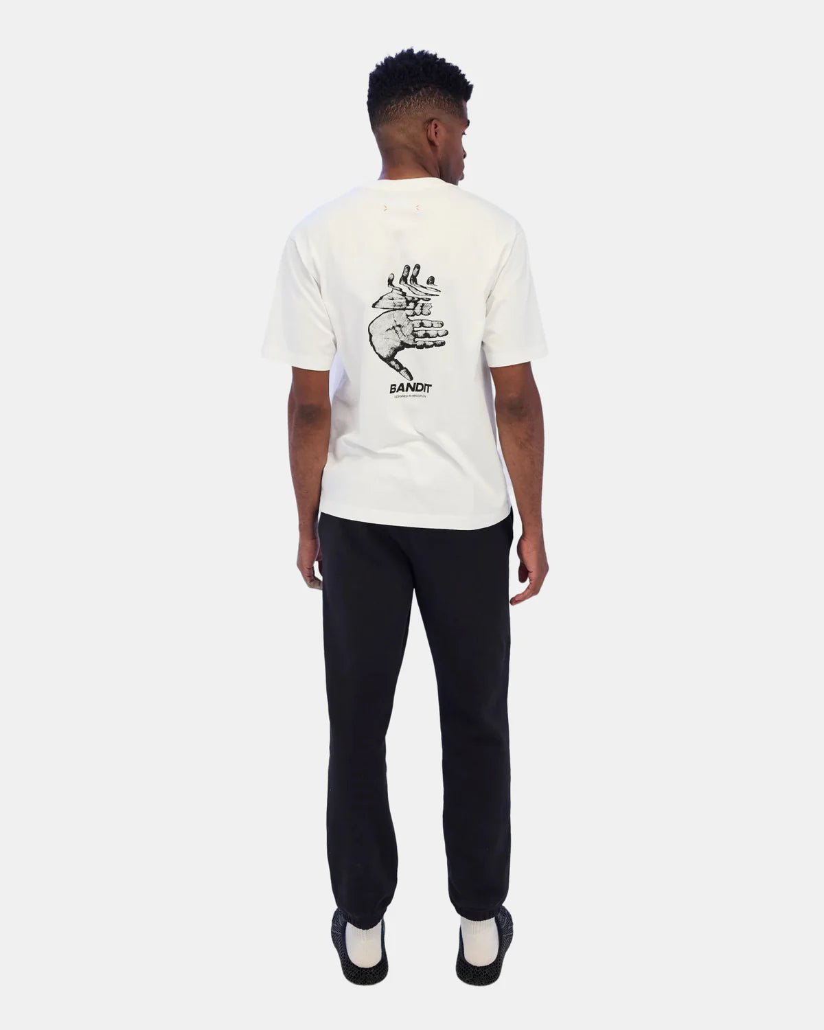 Bandit Winter Classic Cotton Tee, Unisex - Magic Hands - Interval Running