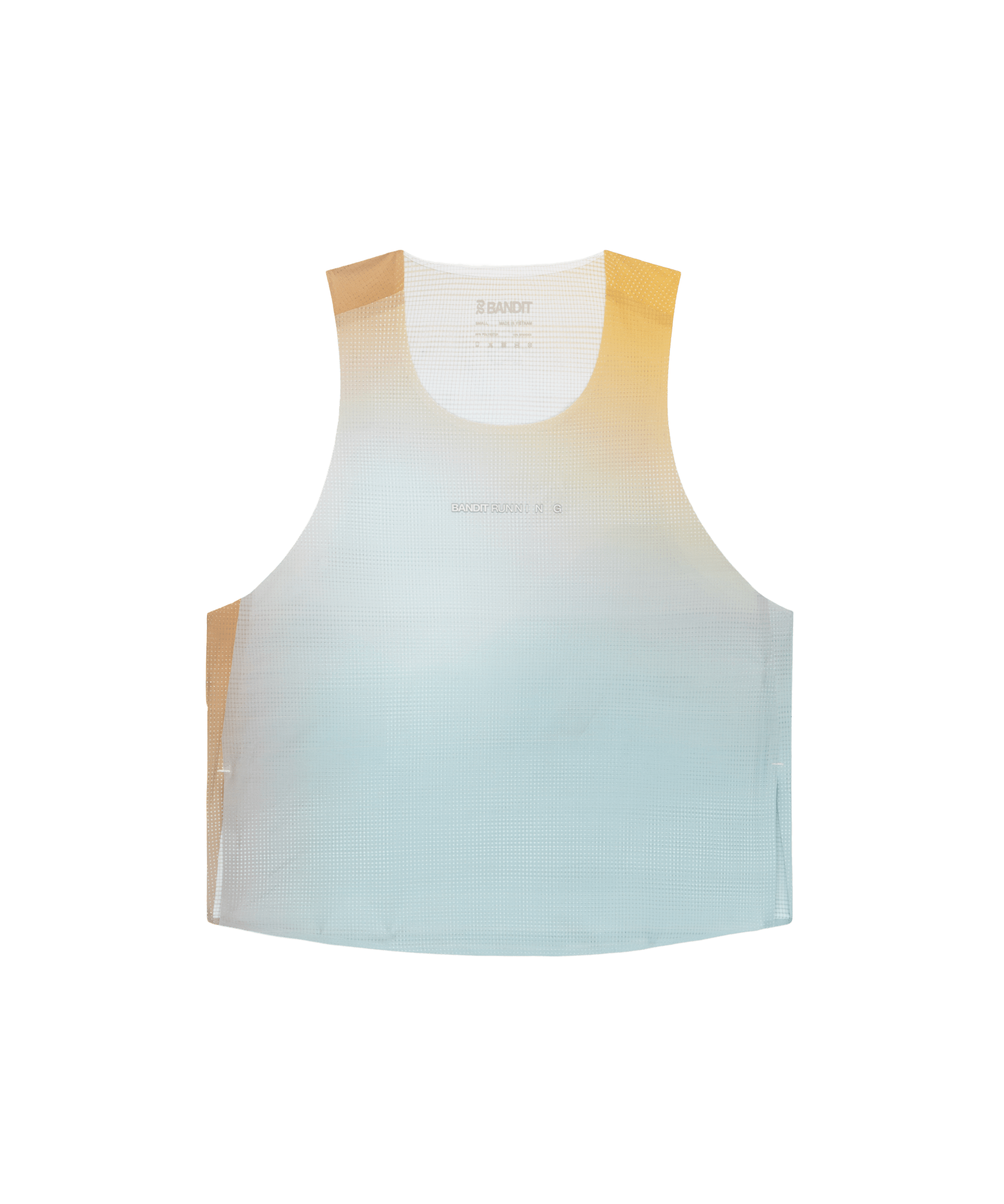 Bandit Women's CoolGrid™ Race Singlet - Lagoon Multi - Interval Running