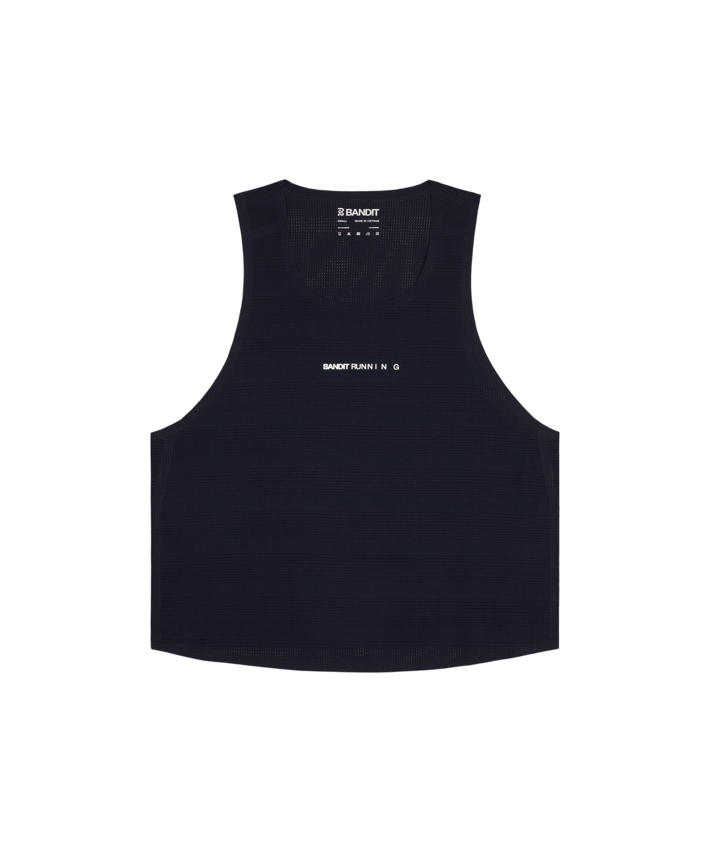 Bandit Women's GeoMesh™ Race Singlet - Black - Interval Running