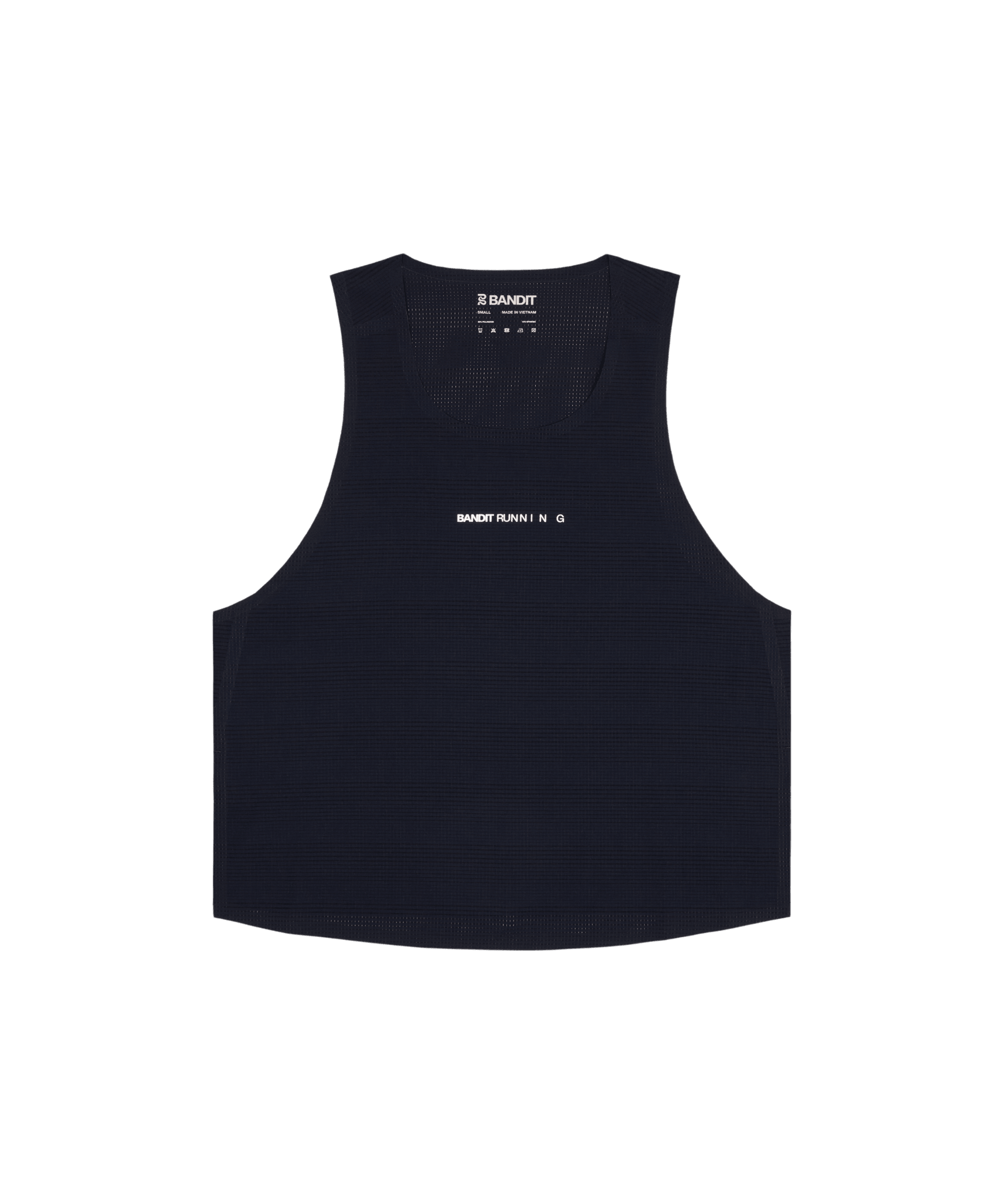 Bandit Women's GeoMesh™ Race Singlet - Black - Interval Running