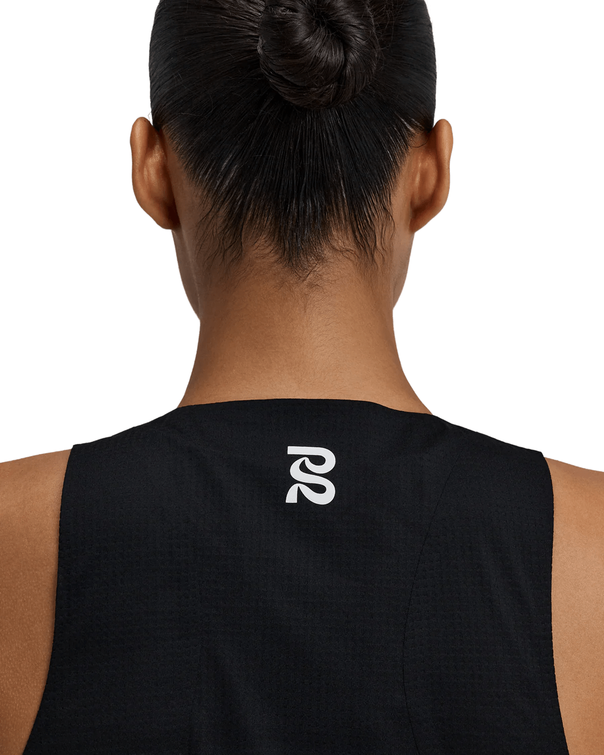 Bandit Women's GeoMesh™ Race Singlet - Black - Interval Running