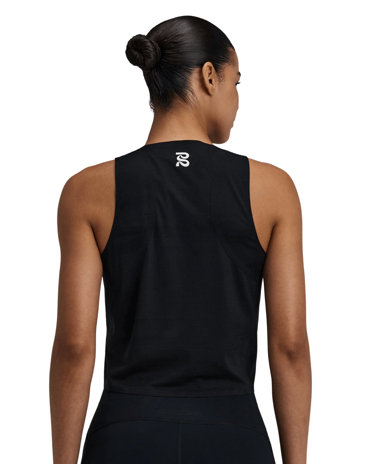 Bandit Women's GeoMesh™ Race Singlet - Black - Interval Running