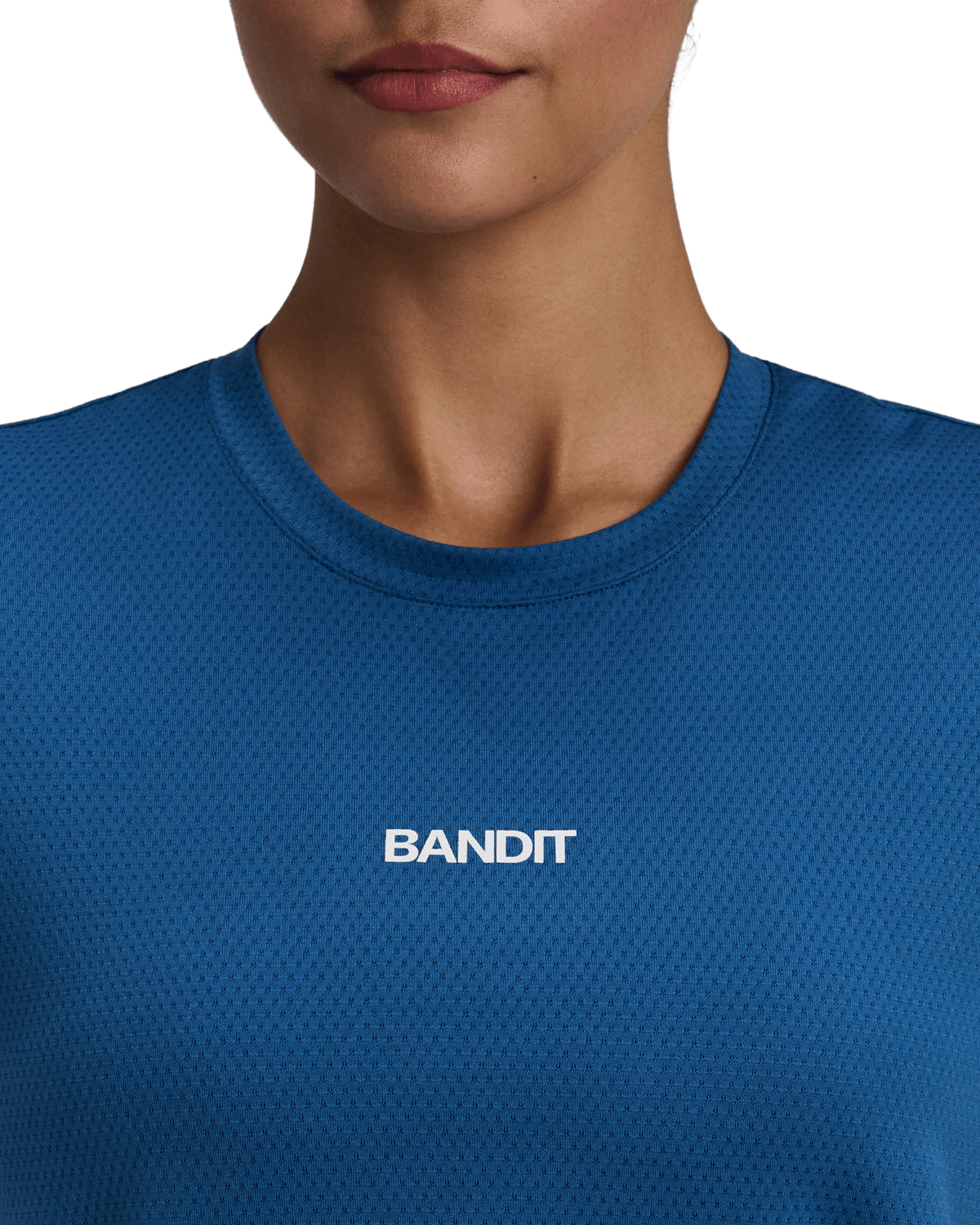 Bandit Women's Micromesh™ Run Tee - Aegean - Interval Running