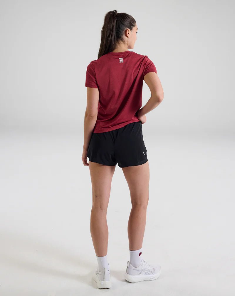 Bandit Women's Micromesh™ Run Tee - Berry - Interval Running