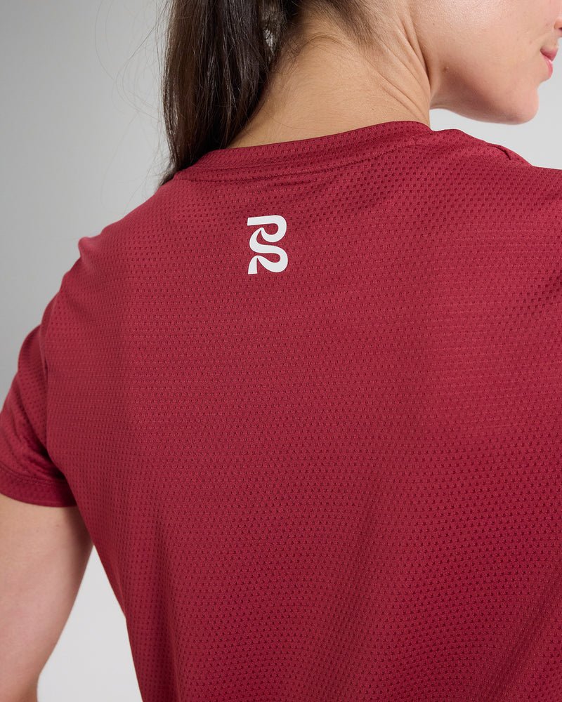 Bandit Women's Micromesh™ Run Tee - Berry - Interval Running