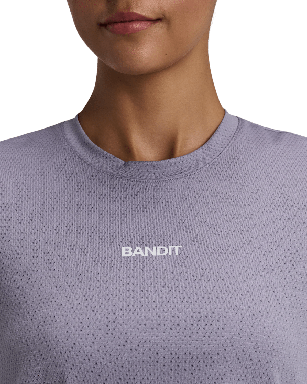Bandit Women's Micromesh™ Run Tee - Violet Fog - Interval Running