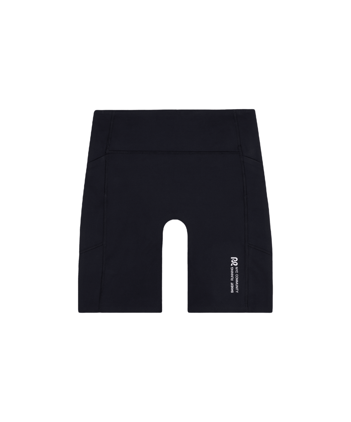 Bandit Women's Stamina - V™ High Waist 7" Compression Short - Black - Interval Running