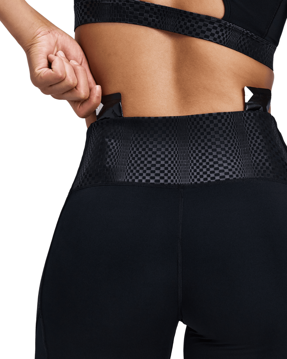 Bandit Women's Stamina-V™ Threshold 5" High Waist Compression Shorts – Black - Interval Running