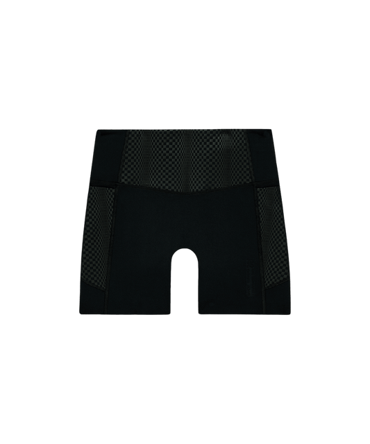 Bandit Women's Stamina-V™ Threshold 5" High Waist Compression Shorts – Black - Interval Running