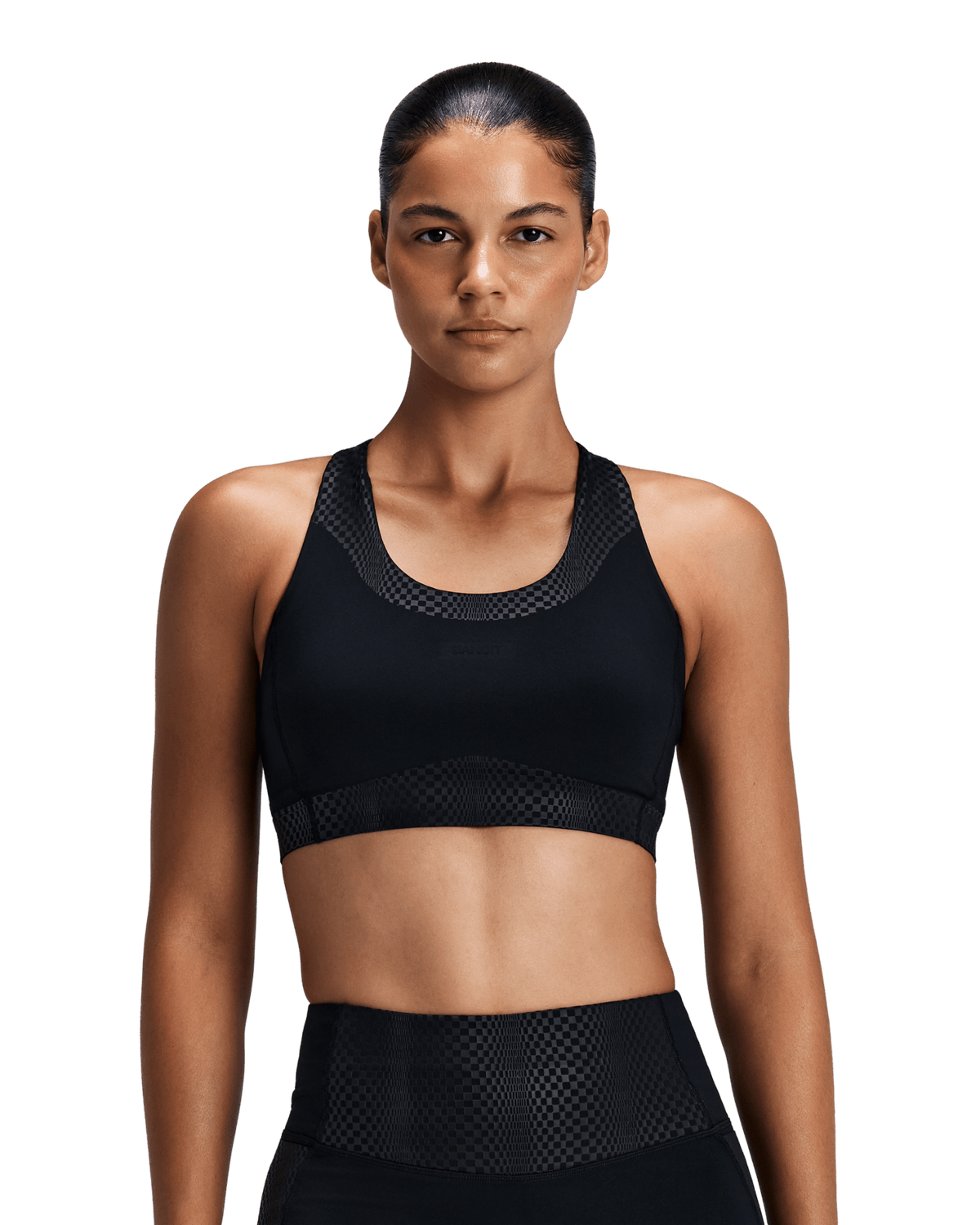 Bandit Women's Stamina-V™ Threshold Run Bra – Black - Interval Running