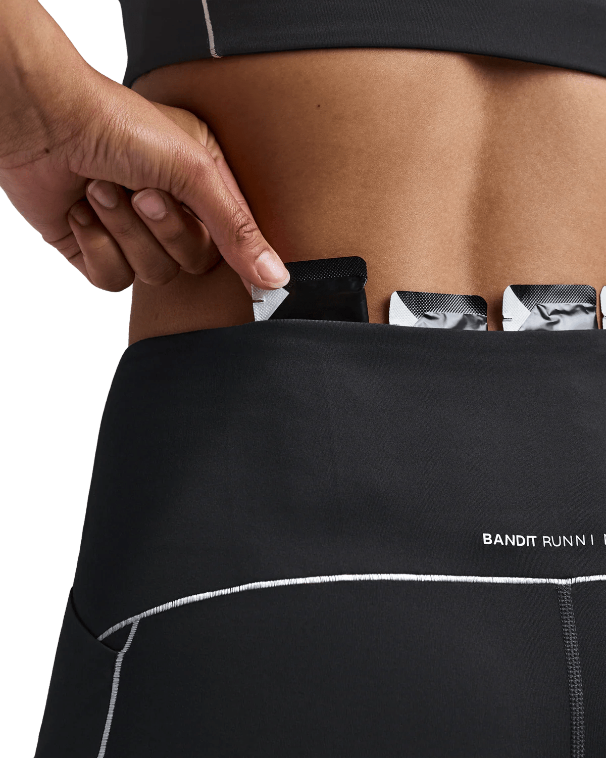 Bandit Women's Vanisher™ 5" Pop Stitch™ High Waist Compression Short - Anthracite - Interval Running