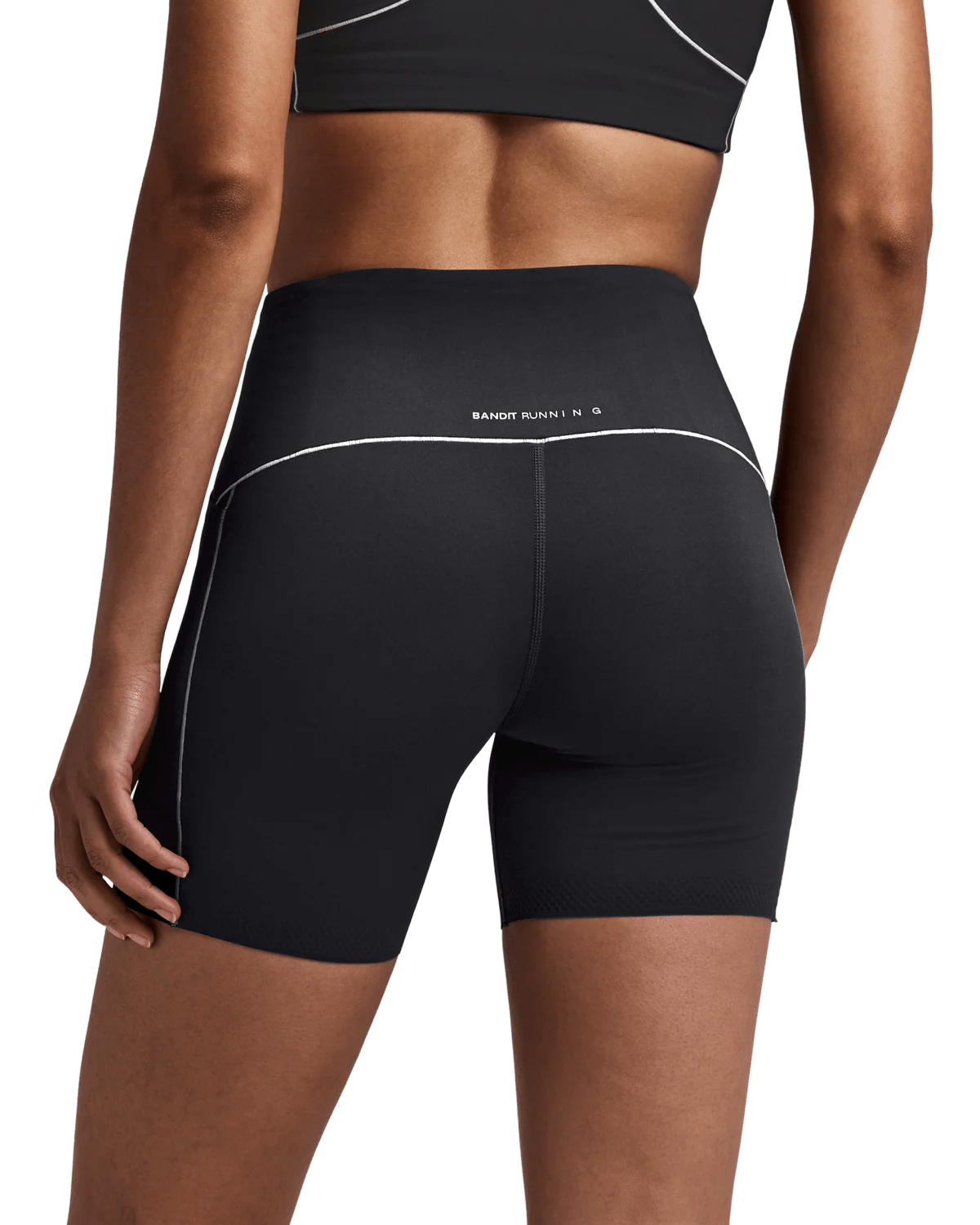 Bandit Women's Vanisher™ 5" Pop Stitch™ High Waist Compression Short - Anthracite - Interval Running
