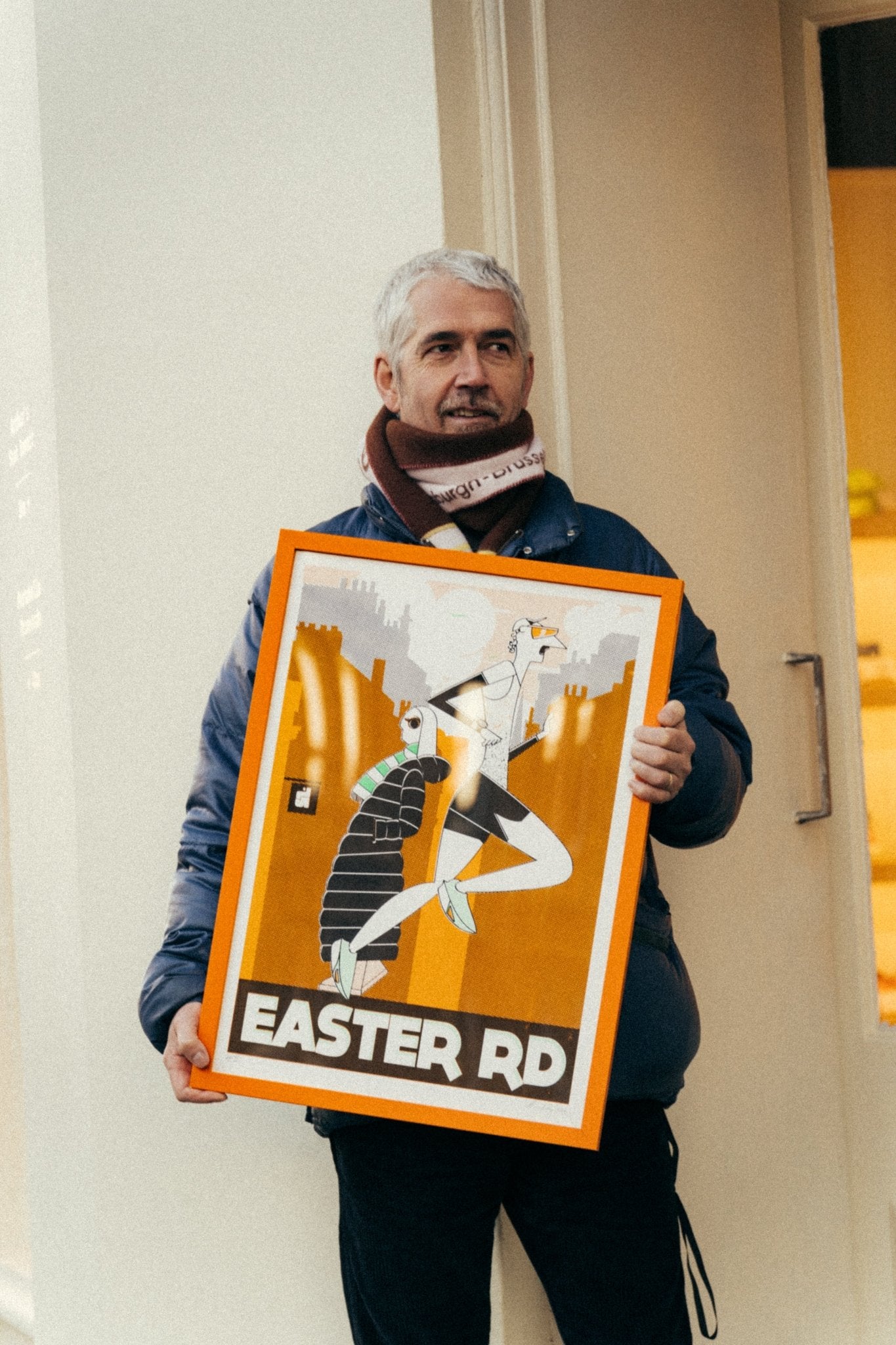 Bernie Reid x Interval - Limited Edition Easter Road Print - Interval Running