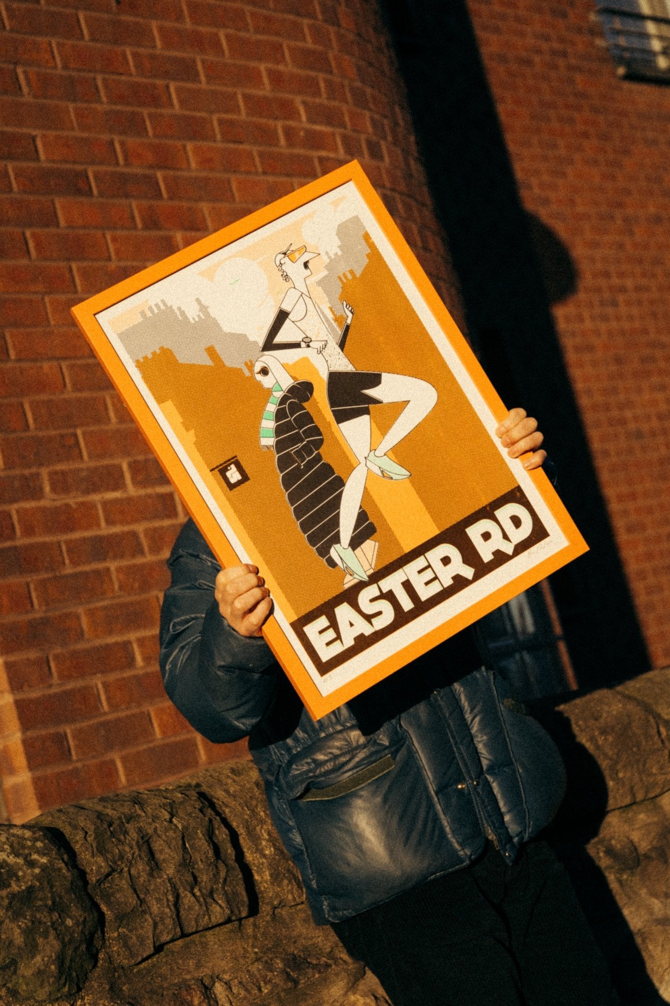 Bernie Reid x Interval - Limited Edition Easter Road Print - Interval Running