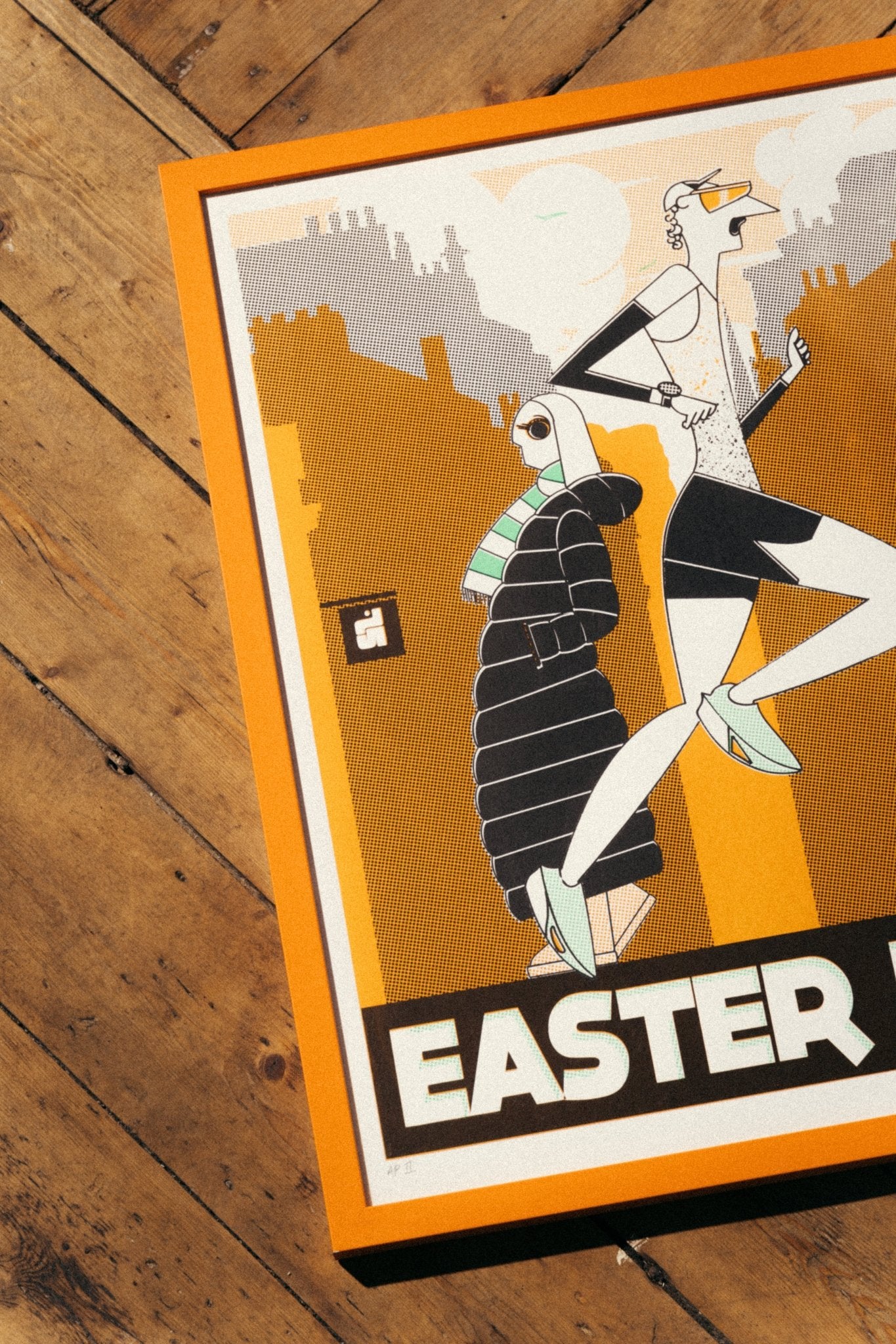 Bernie Reid x Interval - Limited Edition Easter Road Print - Interval Running