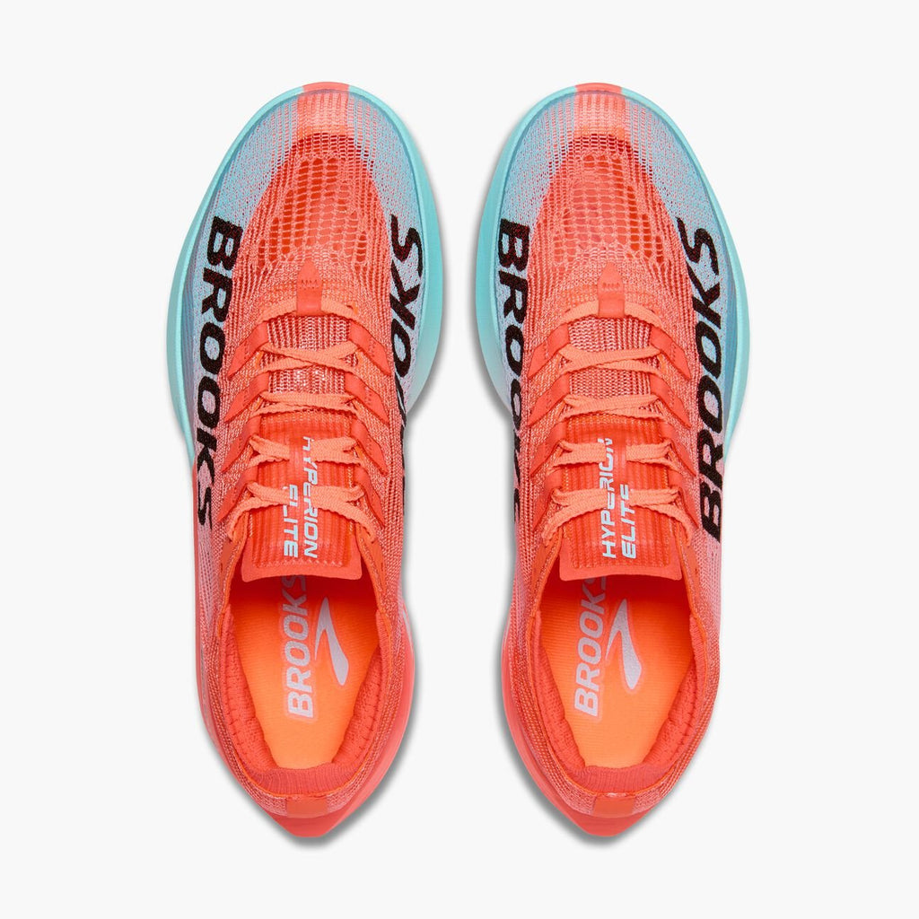 Brooks Hyperion Elite 5 | Pink Clay / Atomiser Blue - Interval Running