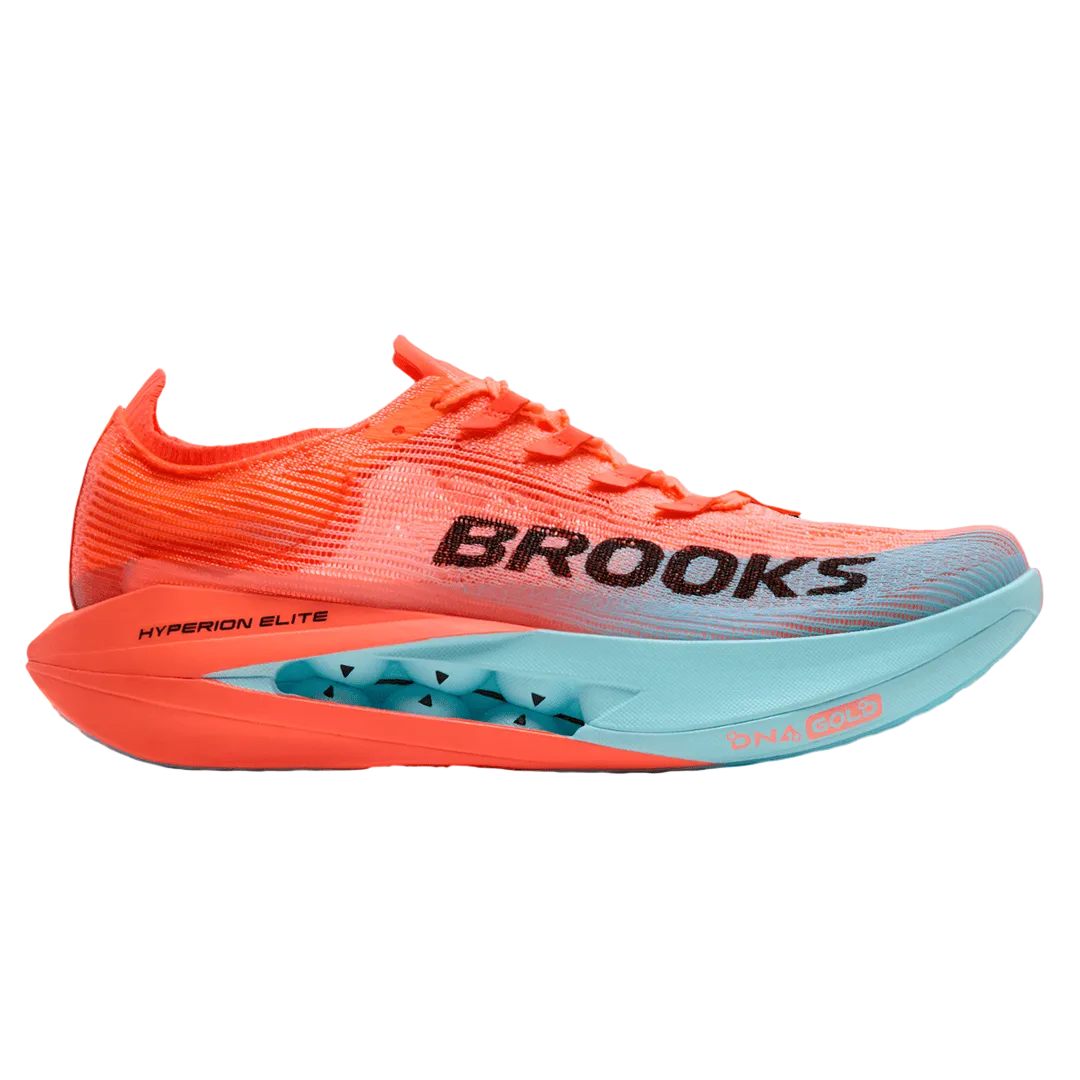Brooks Hyperion Elite 5 | Pink Clay / Atomiser Blue - Interval Running