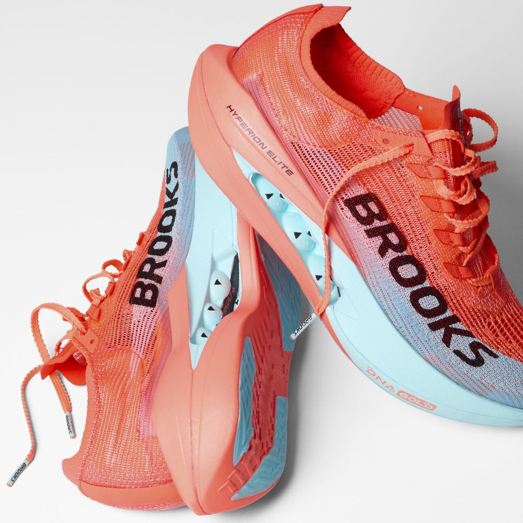 Brooks Hyperion Elite 5 | Pink Clay / Atomiser Blue - Interval Running