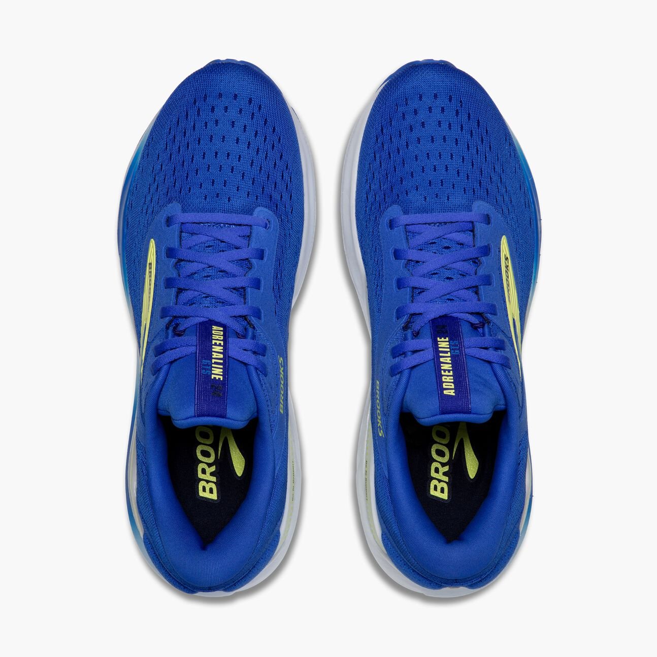 Brooks Men's Adrenaline GTS 24 – Cobalt/Neo Yellow/Peacoat - Interval Running