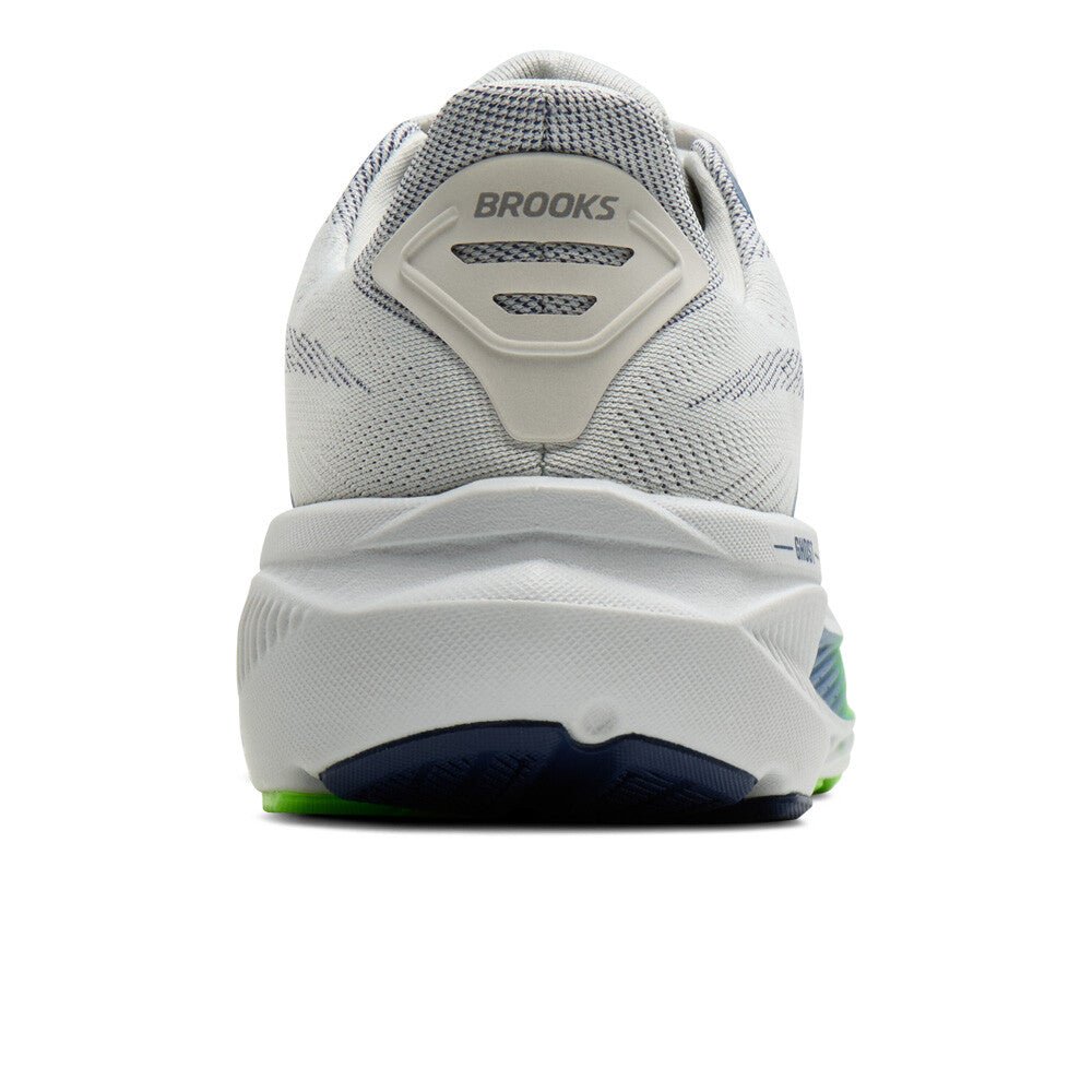 Brooks Men's Ghost 17 – Oyster / Beacon Blue / Gecko - Interval Running