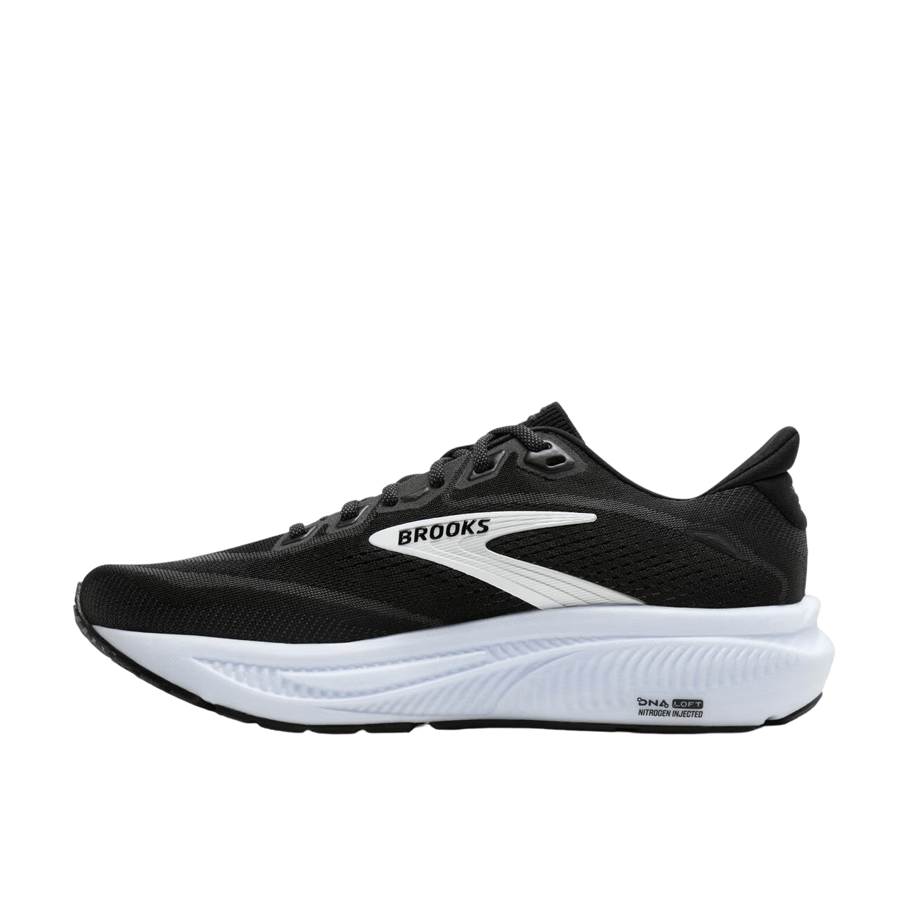 Brooks Men's Ghost 18 – Black/Grey/White - Interval Running