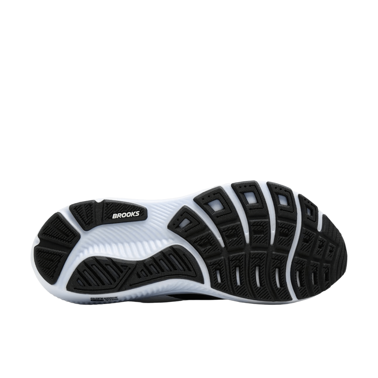 Brooks Men's Ghost 18 – Black/Grey/White - Interval Running