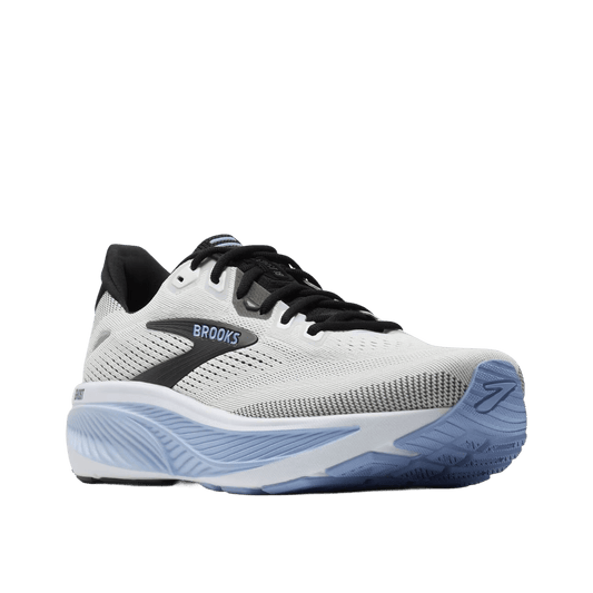 Brooks Men's Ghost 18 – White / Black / Open Air - Interval Running