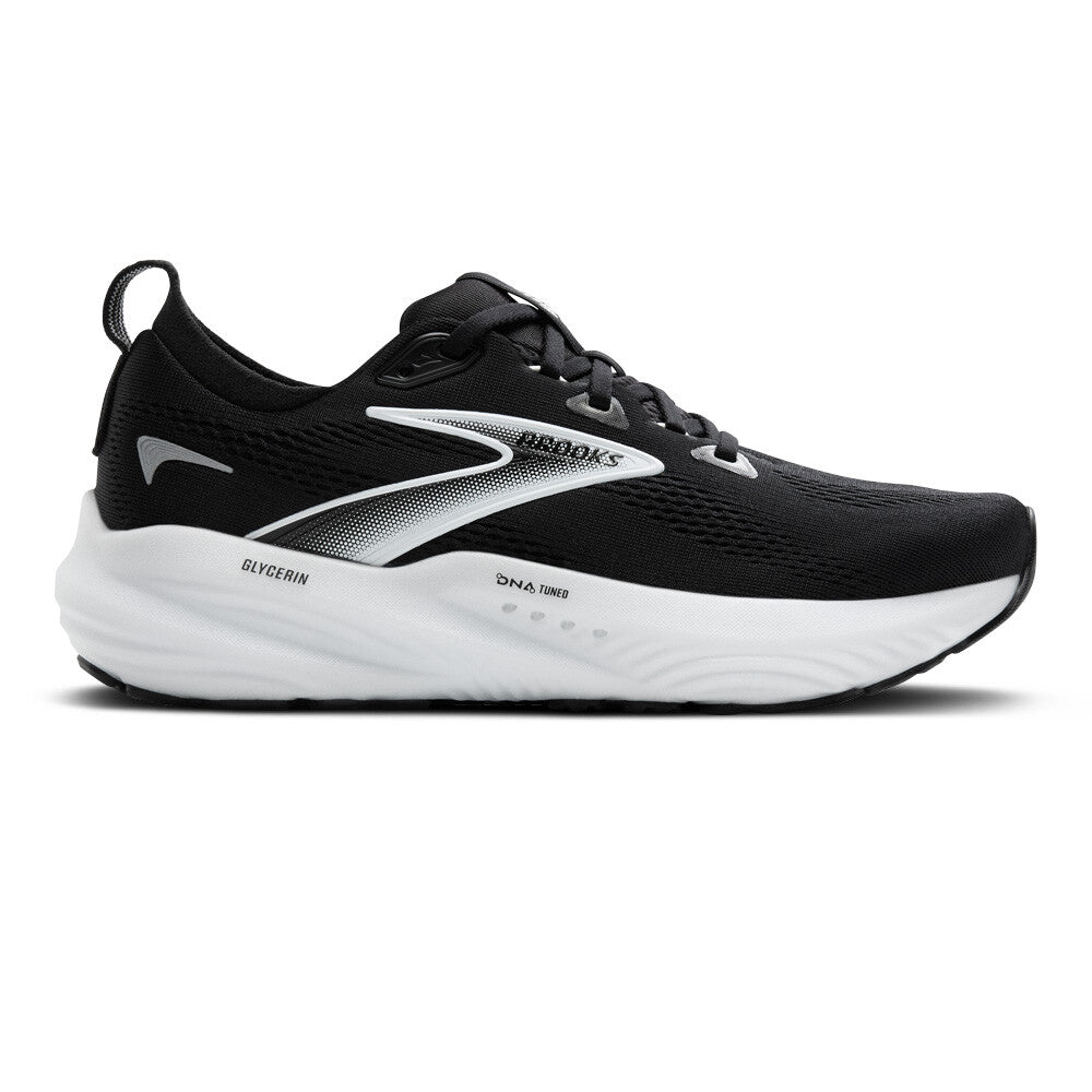 Brooks Men's Glycerin 22 - Black / Grey / White - Interval Running