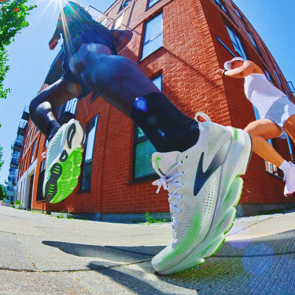 Brooks Men's Glycerin Flex - White / Green Gecko / Phantom - Interval Running