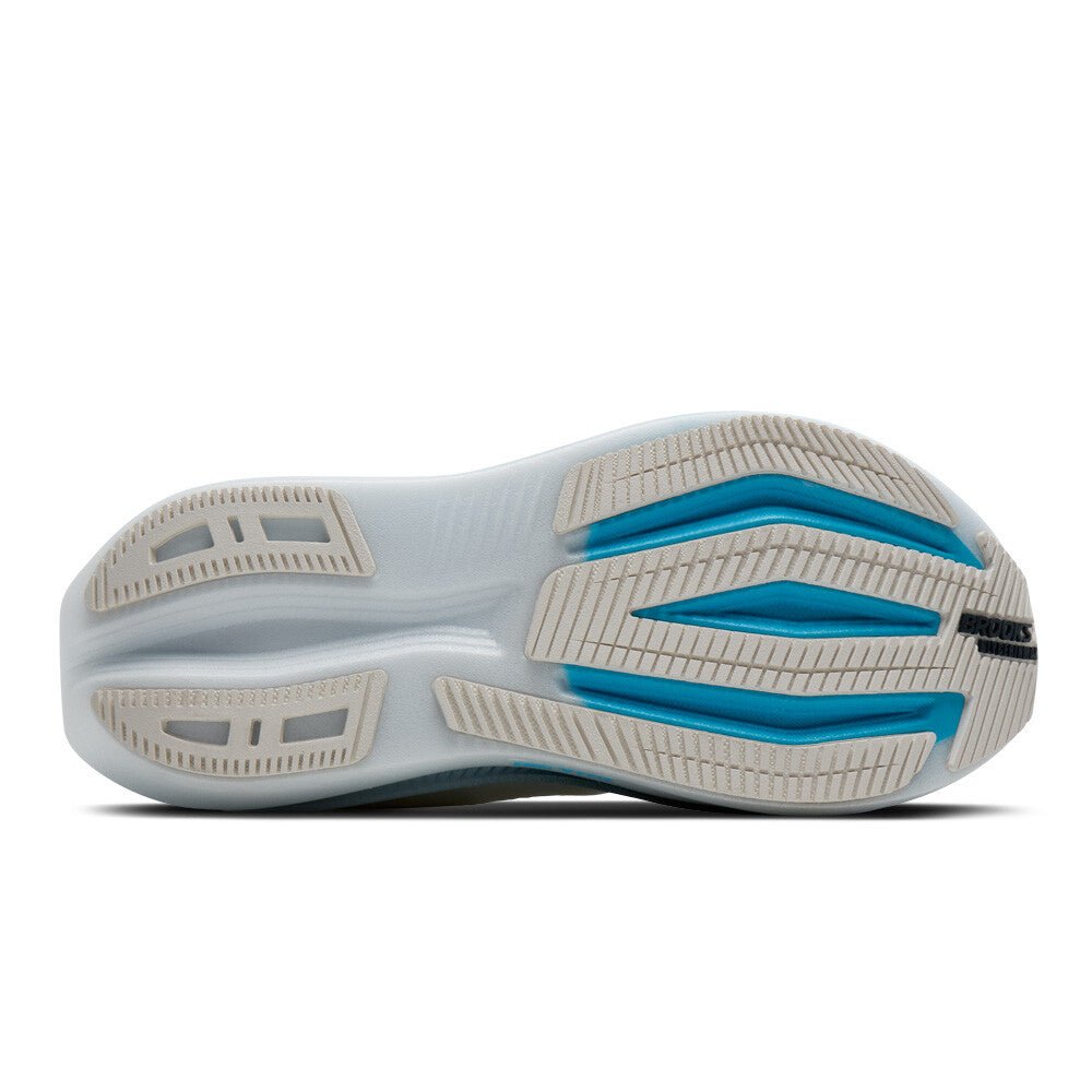 Brooks Men's Glycerin Max 2 - White / Blue / Spellbound - Interval Running