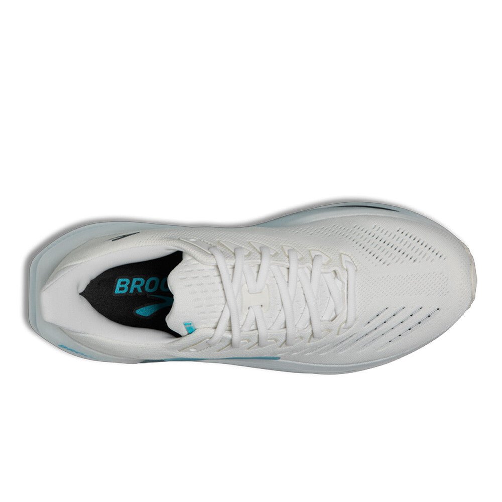 Brooks Men's Glycerin Max 2 - White / Blue / Spellbound - Interval Running